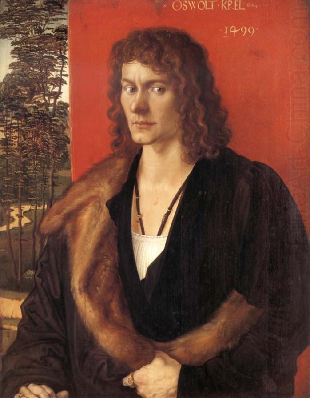 Albrecht Durer Portrait of Oswolt Krel china oil painting image